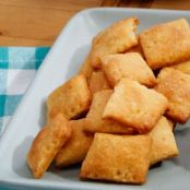 Cheesy Cereal Crackers