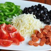 Hand Tossed Pizza Salad