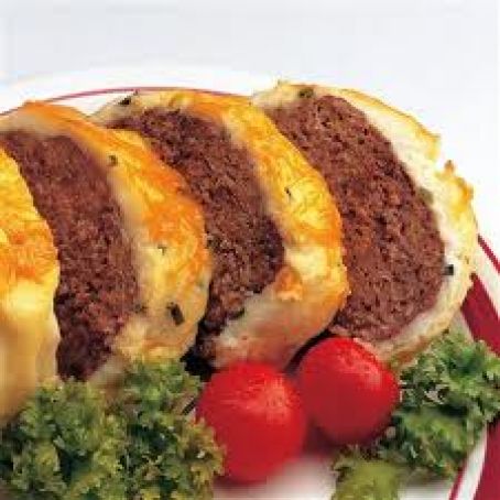 Meat Loaf with Mashed Potato Topping