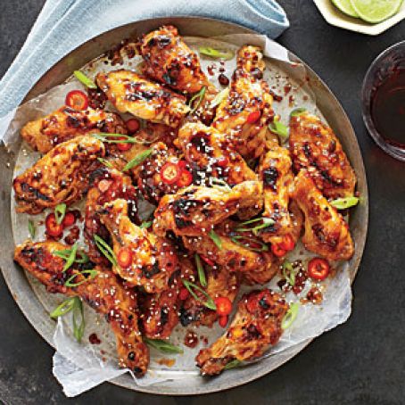 Asian Ginger Wings Southern Living November 2013
