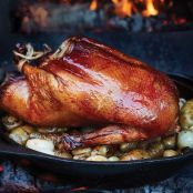 Fire-Roasted Duck & Pheasant with Red Currant Jelly
