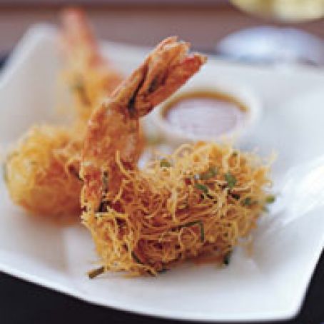 Joel Robuchon's Crispy Shrimp in Kataifi Crust