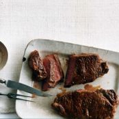 STEAK WITH LEMONGRASS-PEPPERCORN SAUCE
