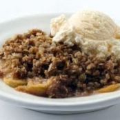 Caramel Apple Crisp