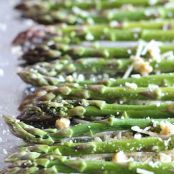 Garlic Parmesan Roasted Asparagus