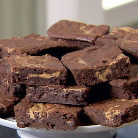 Peanut Swirl Brownies*