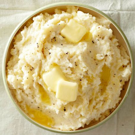 Slow Cooker Garlic Mashed Potatoes