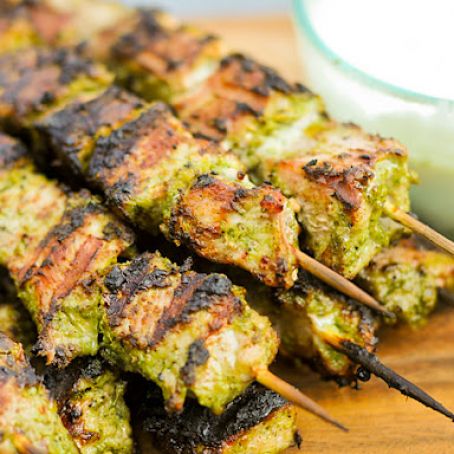 Jerk Pork Skewers
