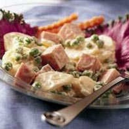 Creamy Ham and Potato Salad