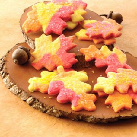 Fall Leaves Sugar Cookies