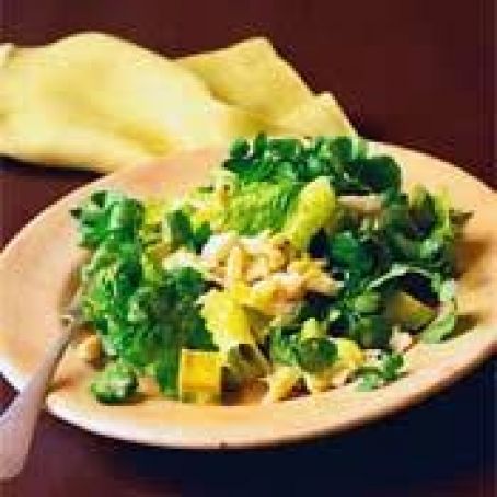 Crab and Avocado Salad with Ginger Vinaigrette