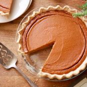 From Scratch Pumpkin Pie