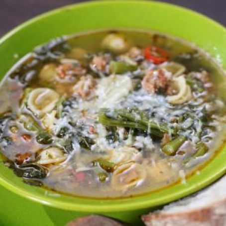 Sausage and Broccoli Rabe Stoup