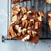 Simple Brownies with Chocolate Frosting