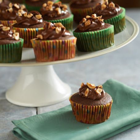 Nutella-Filled Cupcakes