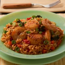 Sweet and Sour Shrimp and Scallops