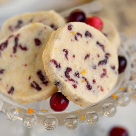 Cranberry-Orange Shortbread