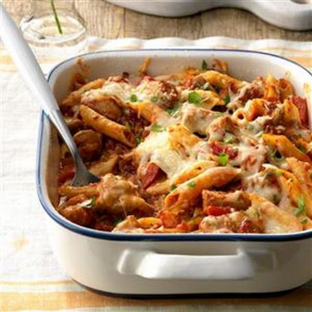 Chicken Penne Casserole Recipe