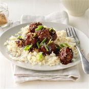 Easy Asian Glazed Meatballs