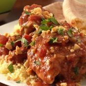Slow Cooker Spicy Chicken in Peanut Sauce