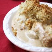 Beef Stroganoff Casserole with Dumplings