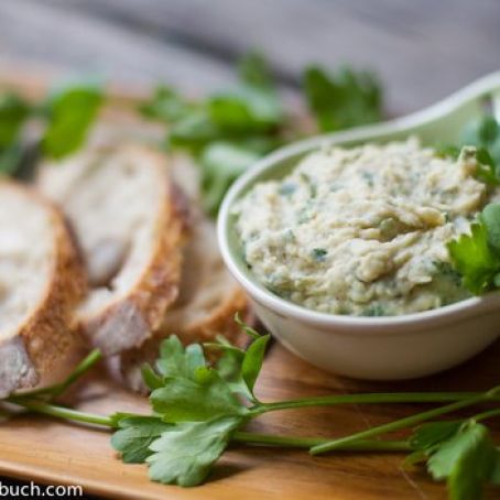 White bean dip with lemon zest