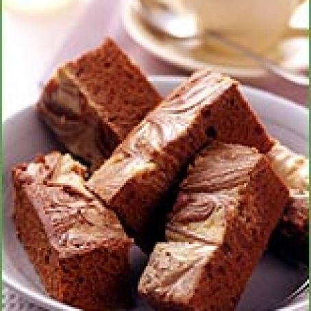 CREAM CHEESE SWIRL BROWNIES