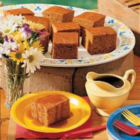 Pumpkin Cake with Caramel Sauce Recipe