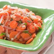 Carrot, Red Onion & Cilantro Salad