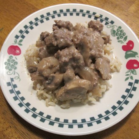 Creamy Beef and Onions
