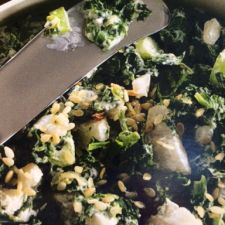 Sesame Spinach Spread