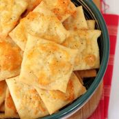 Homemade White Cheddar CHEEZ-ITS