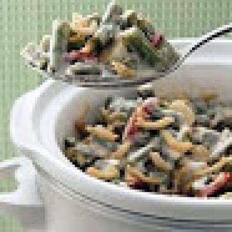 Slow Cooker Green Bean Casserole