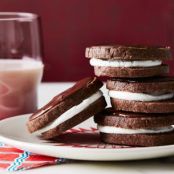 Hot Chocolate Sugar Cookie Sandwiches