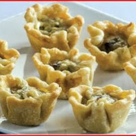 Date And Blue Cheese Tarts
