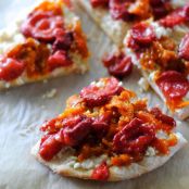 Roasted Summer Fruit Pizza