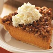 Streusel Topped Pumpkin Pie
