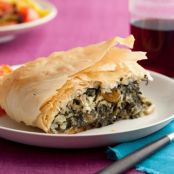 Spinach Pie with Pine Nuts