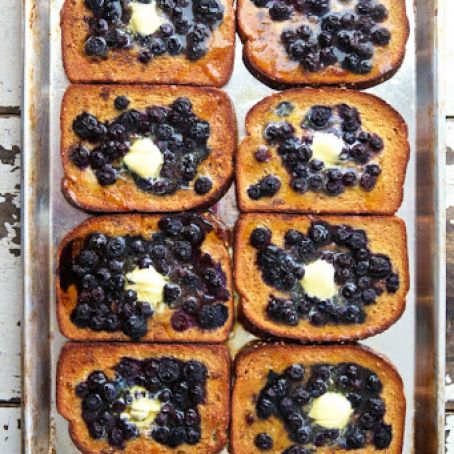 Baked Blueberry French Toast