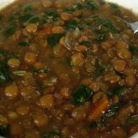 Lentil-Spinach Stew (S/S)