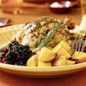 Rosemary-Lemon Cornish Hens