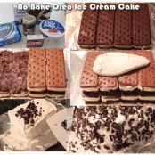 No Bake Oreo Ice Cream Cake