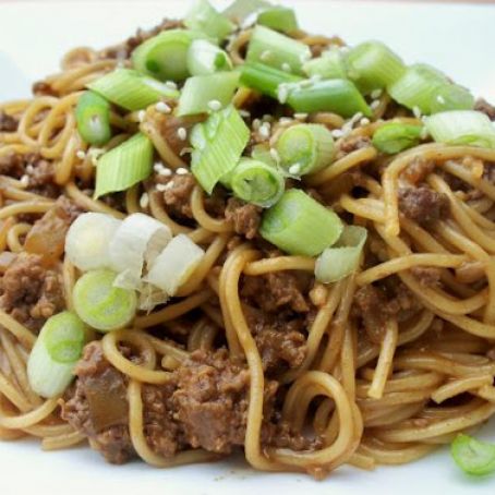 Spicy Beef Szechuan Noodles