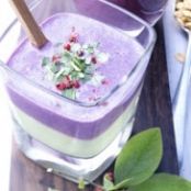 Wild Blueberry Avocado Smoothie
