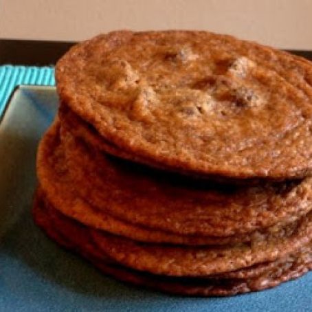 Brown sugar chocolate chip cookies (cow patties)