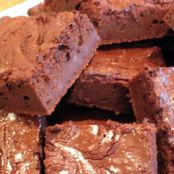 Chestnut and Armagnac Brownies