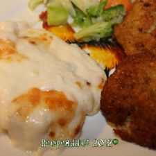 Cod with Parmesan Sauce