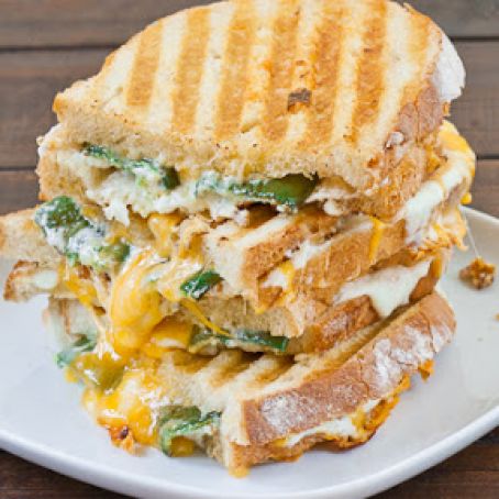 Jalapeno Popper Grilled Cheese