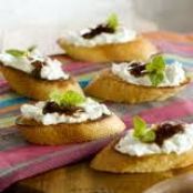 Fig and Blue Cheese Crostini