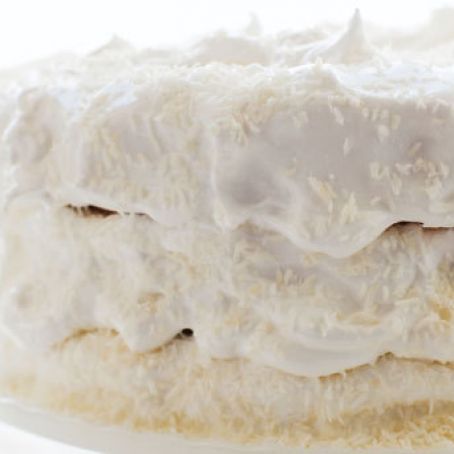 Coconut Angel Food Cake